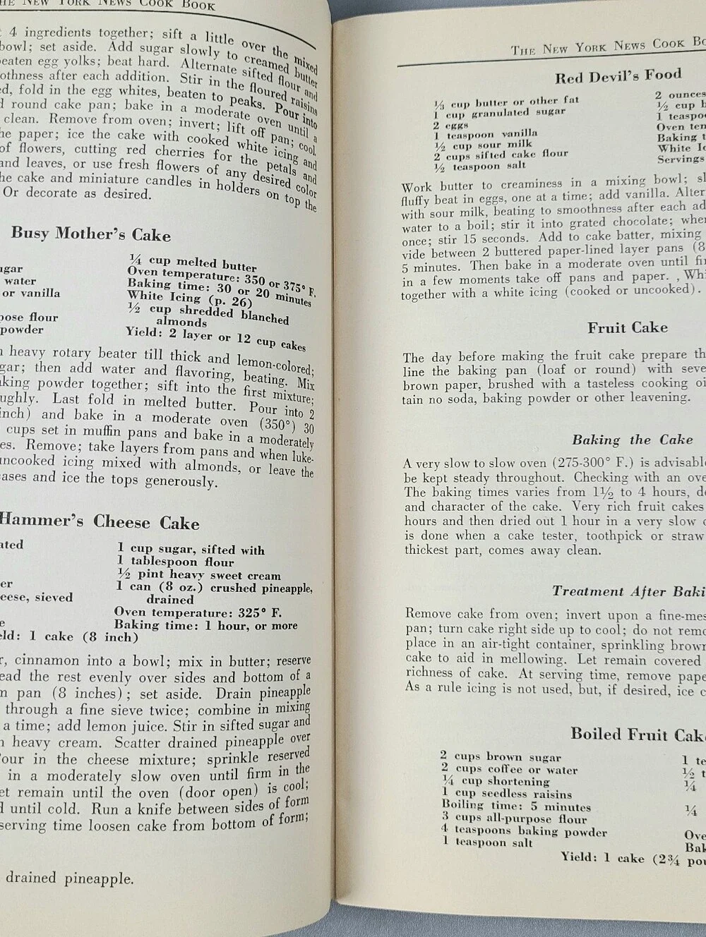 Vintage 1940s Cookbook Recipe Pamphlet Books-Set of Two